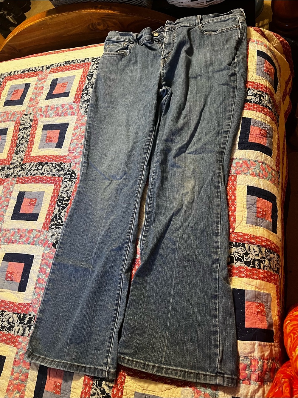 Levi's Women's Blue Flare Jeans